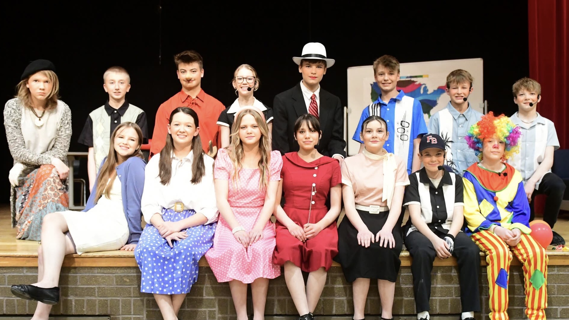 Jr High play performed the comedy 'A Nose for the News'! Hilarious!