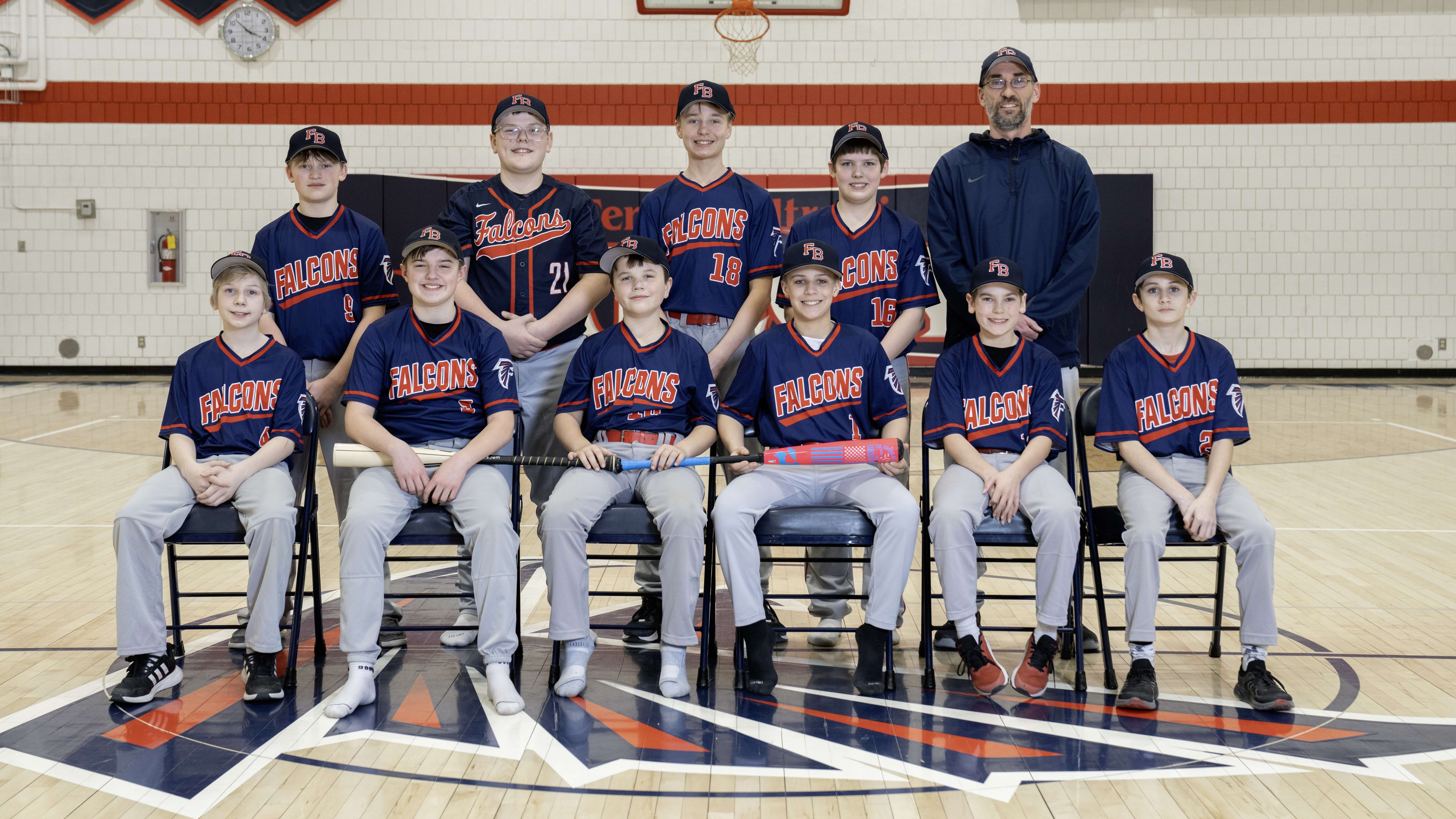 Junior High Baseball team