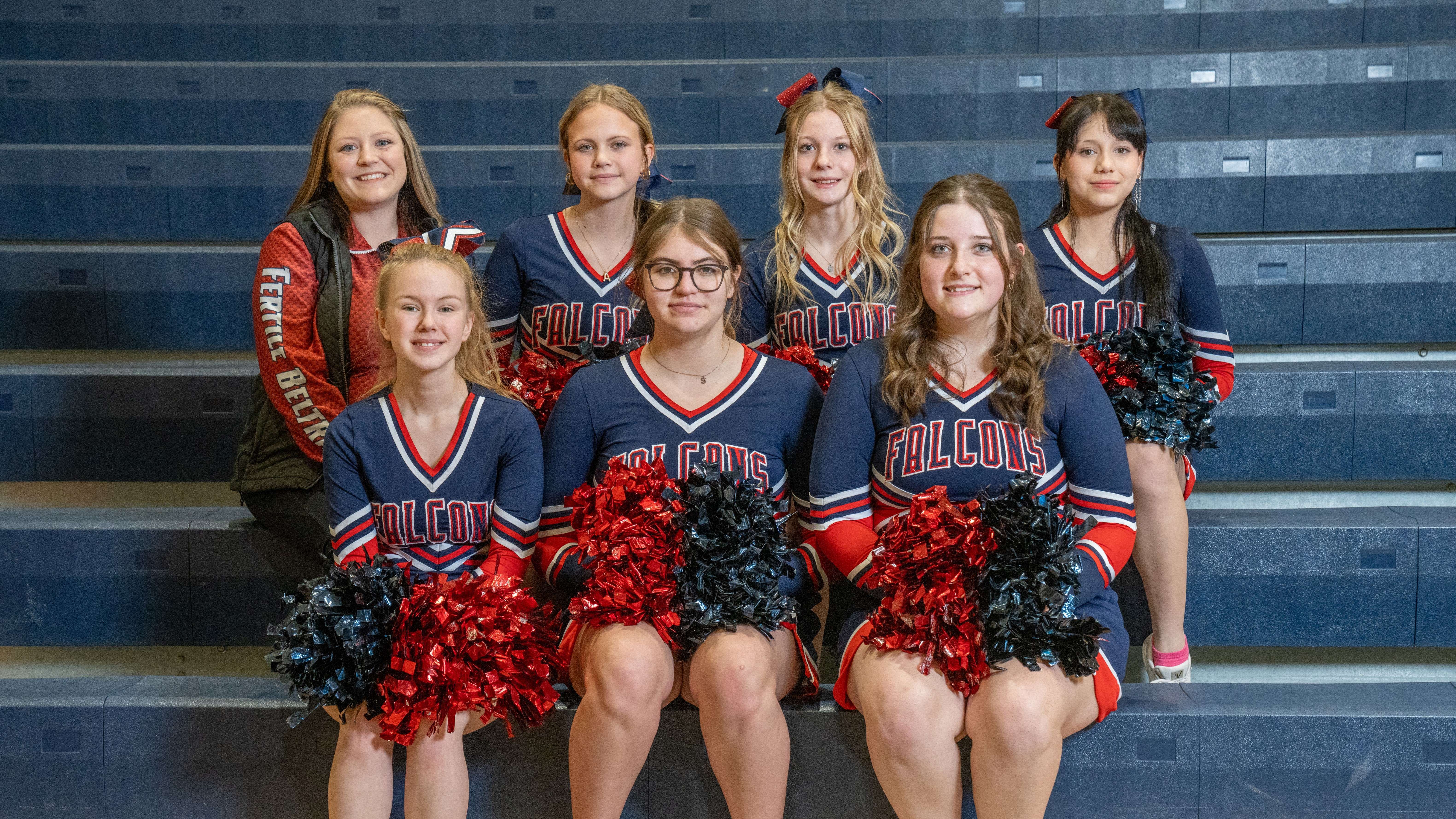 wrestling cheer team