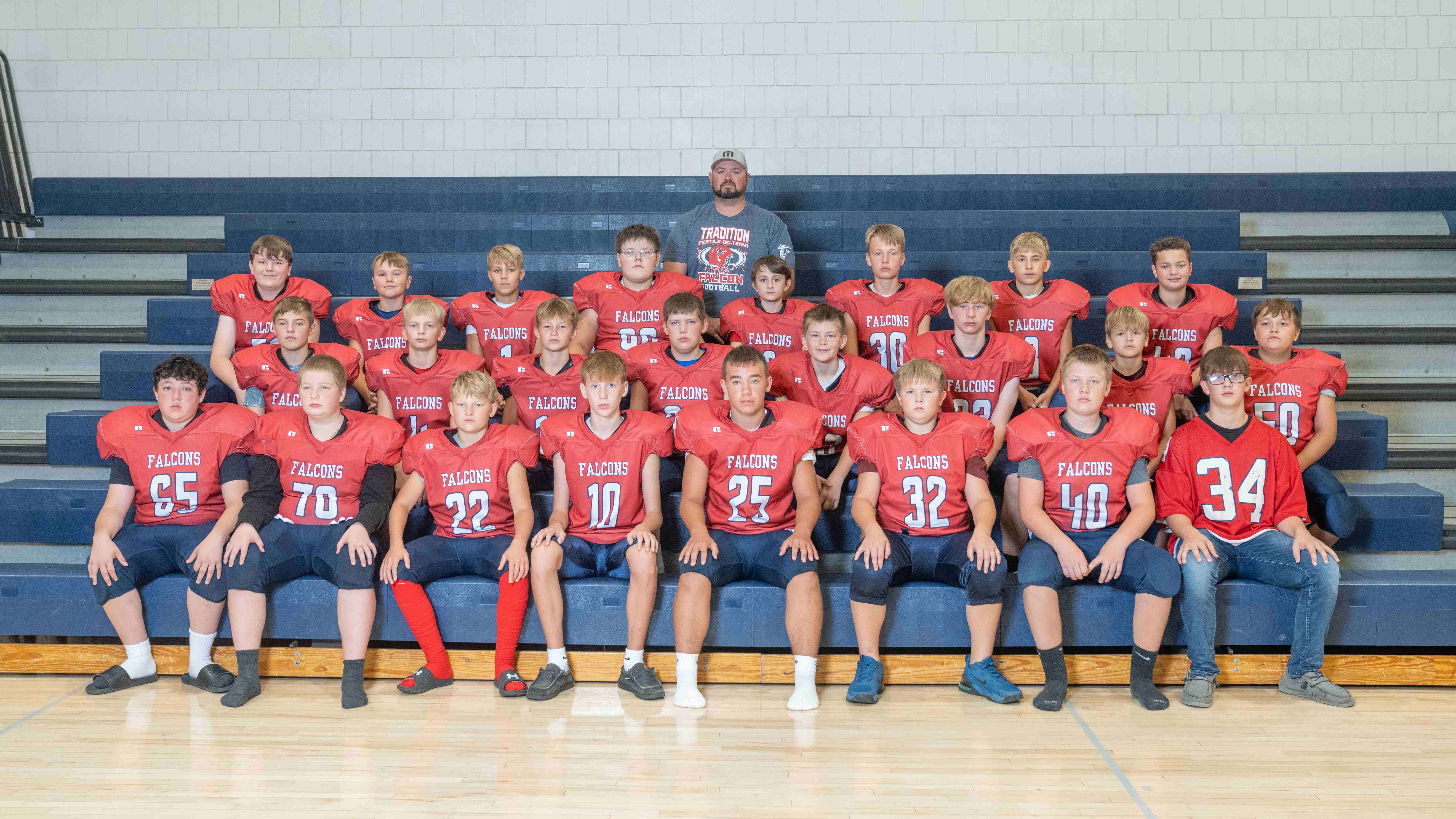 Junior high football team