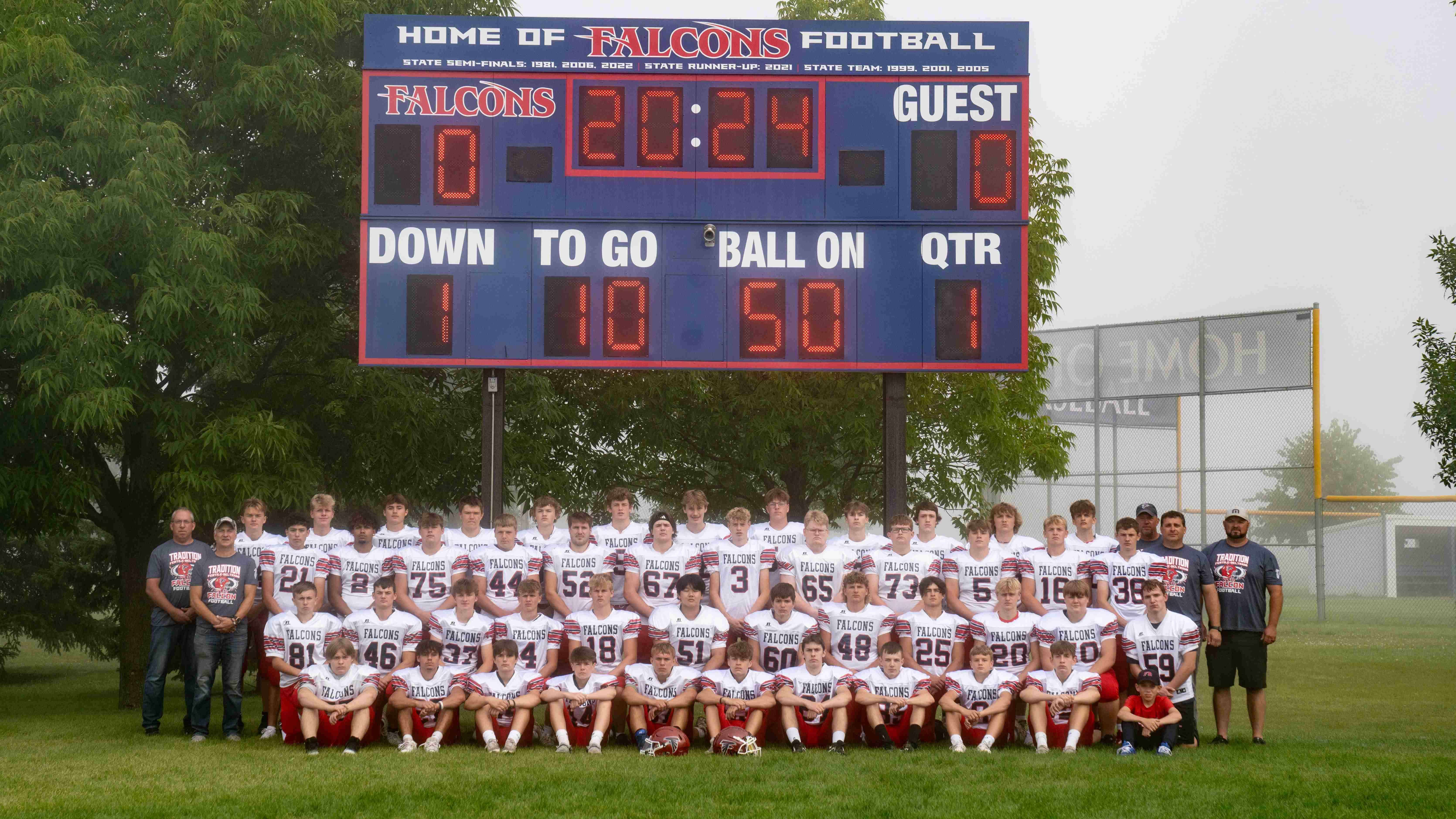 Fertile-Beltrami football team photo