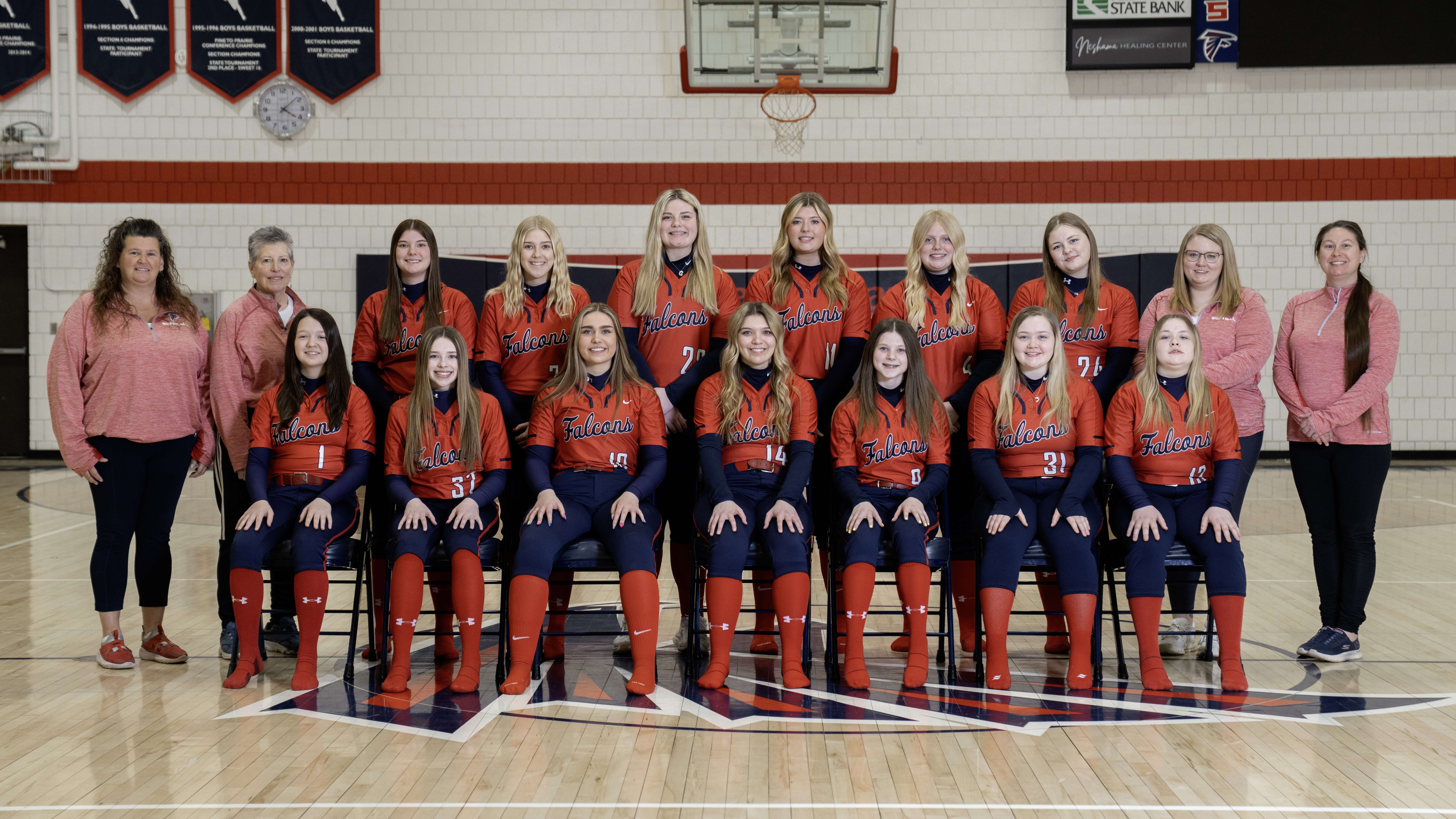 Fertile-Beltrami softball team photo