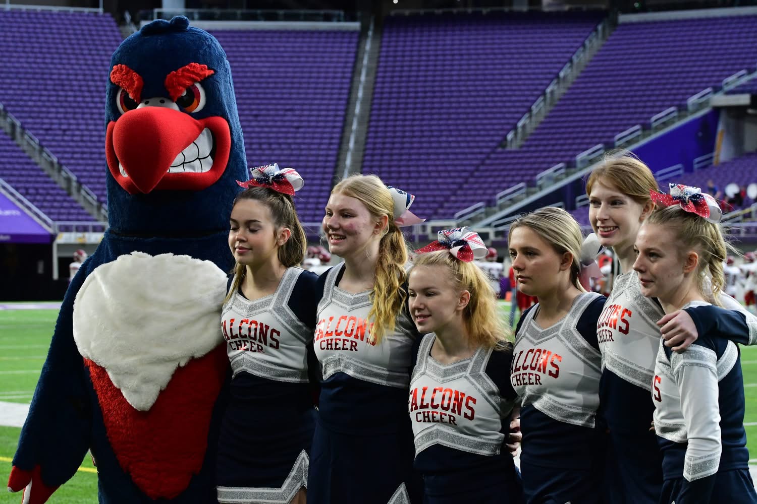 State football for the cheerleaders