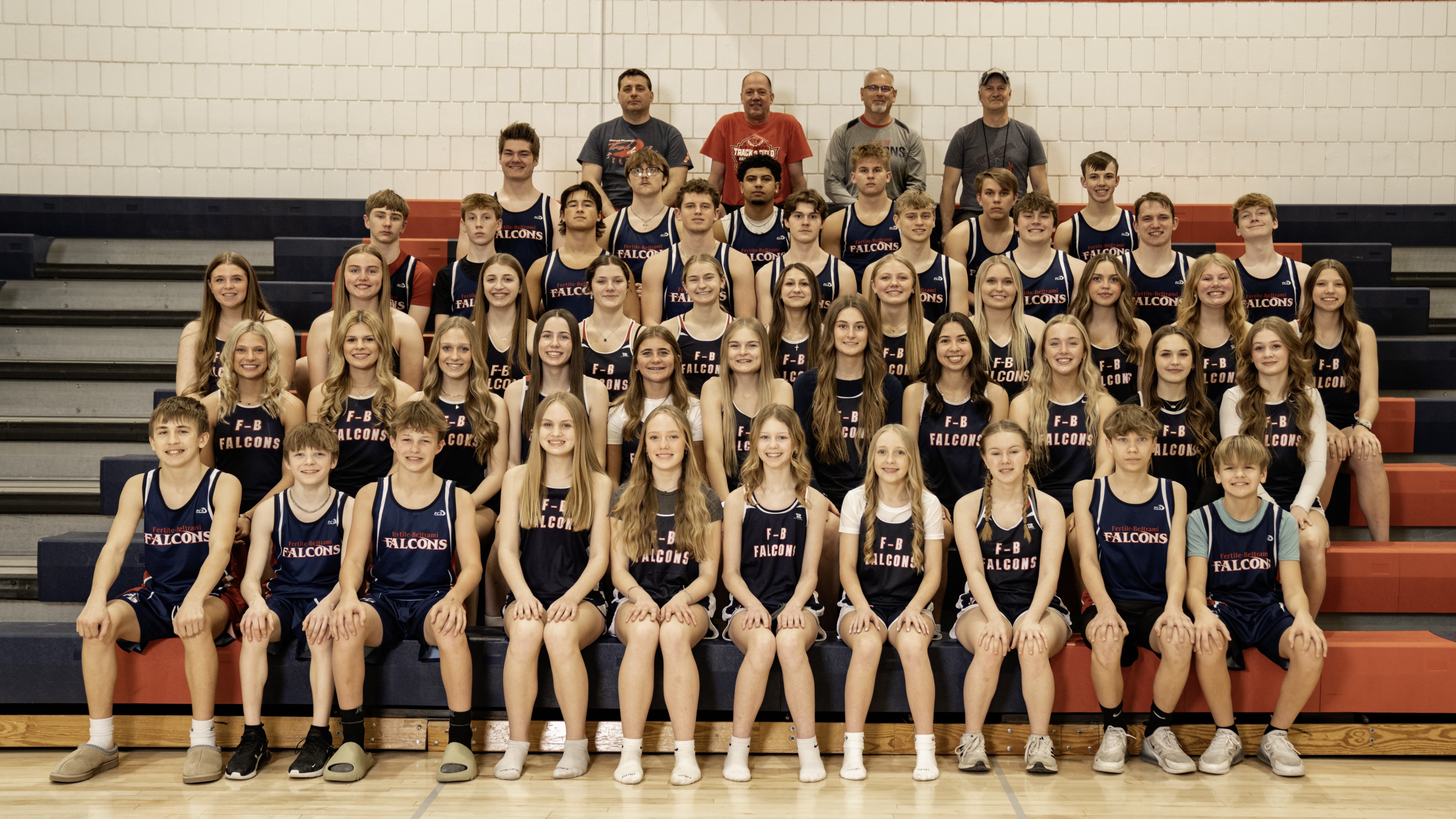 Fertile-Beltrami track team photo