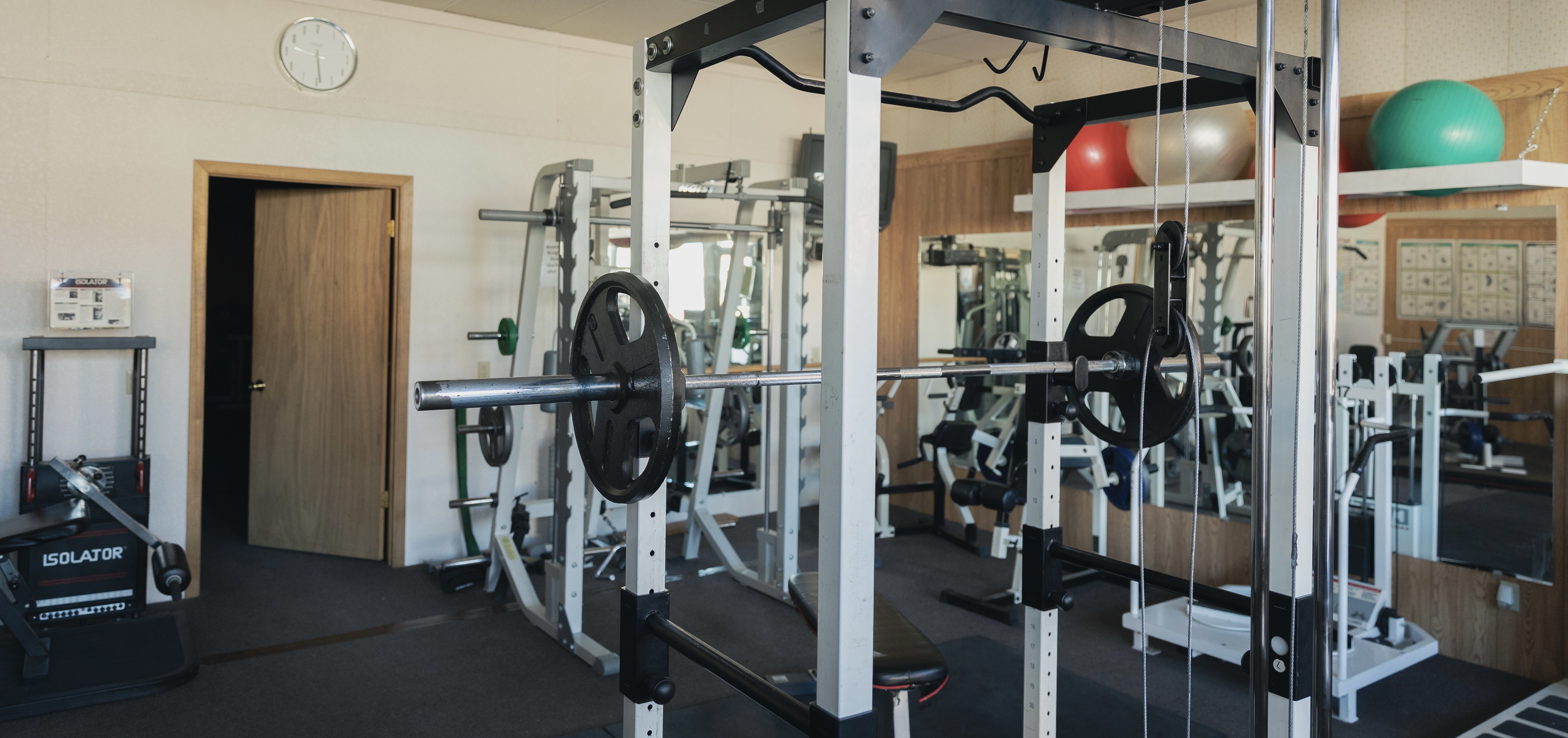 image of Poissants workout equipment