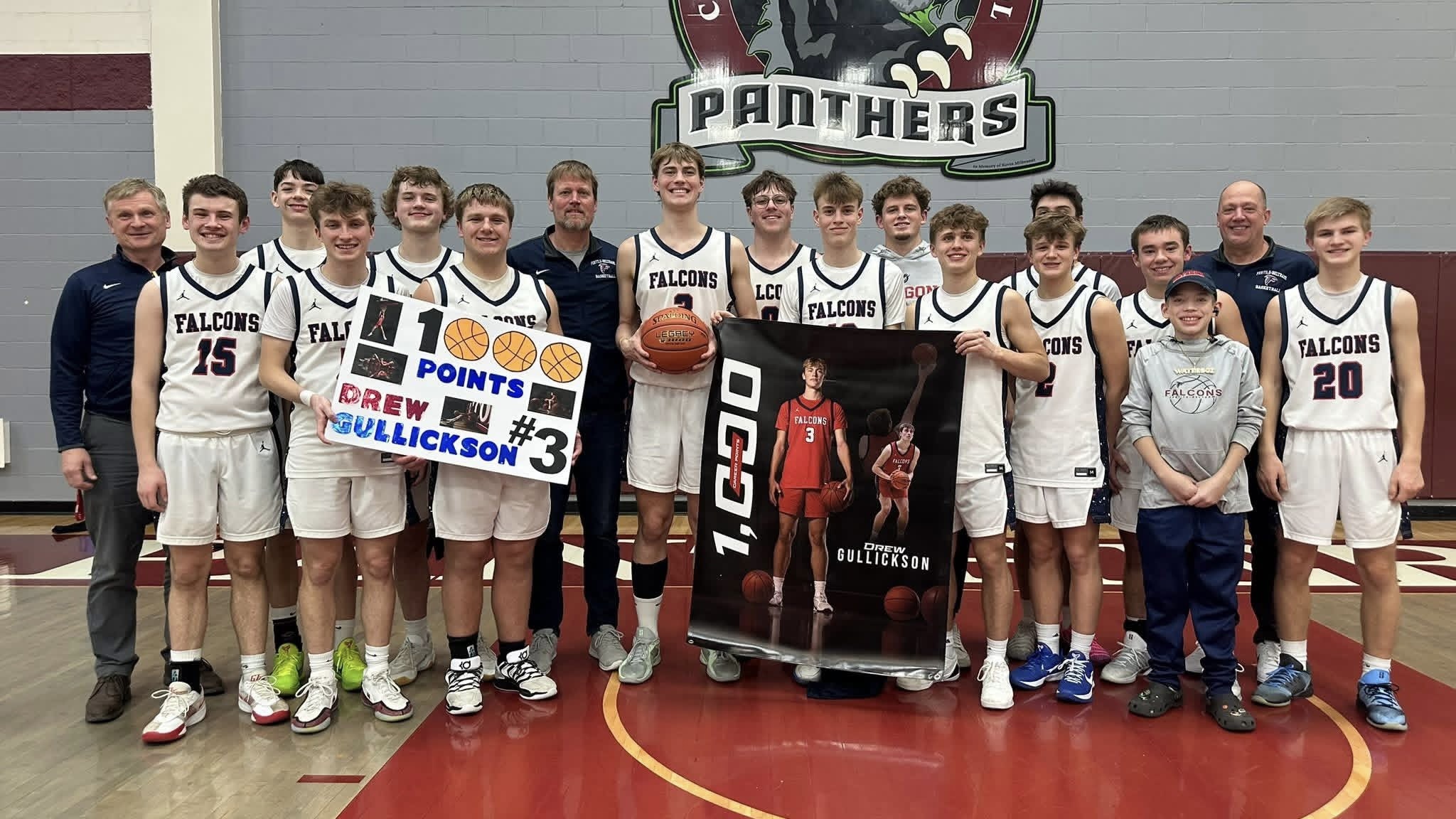 Congratulations Drew on accomplishing 1000 points!