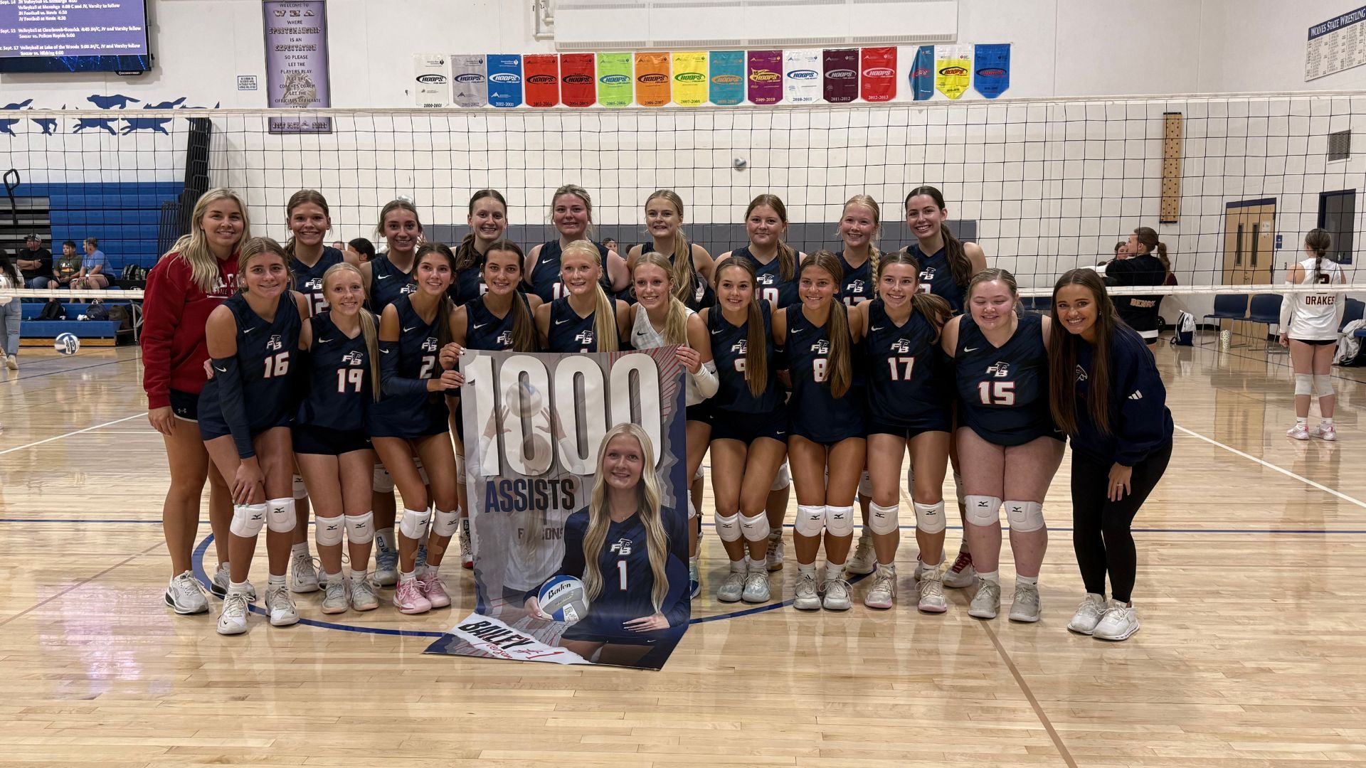Bailey 1000 assists